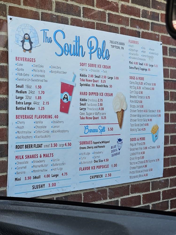 The South Pole Menu image 3